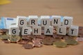 Gehalt - german word for basic salary