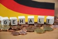 Gehalt the german word for salary