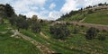 Gehenna (Hinnom) Valley near the Old City in Jerus