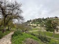 Gehenna Valley in Jerusalem Royalty Free Stock Photo