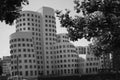 Gehry bauten Duesseldorf medienhafen modern Royalty Free Stock Photo