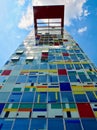 Gehry Bauten in Germany in Duesseldorf, here the white building