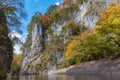 Geibikei Gorge River Cruises in Autumn foliage season