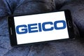 GEICO Insurance Company logo Royalty Free Stock Photo