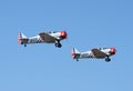 Geico Skytypers airplanes in flight