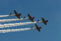 The GEICO Skytypers in flight