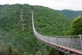 Geierlay suspension bridge Royalty Free Stock Photo