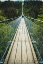 Geierlay Suspension Bridge Royalty Free Stock Photo