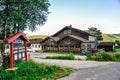 GEILO, NORWAY: Nice small restaurant in the city of Geilo, Norway Royalty Free Stock Photo