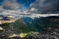 Geiranger from Dalsnibba Royalty Free Stock Photo