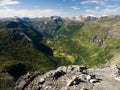 Geiranger fiord Royalty Free Stock Photo