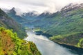 Geiranger Fiord landscape