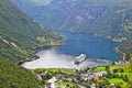 Geiranger Fiord, Norway Royalty Free Stock Photo