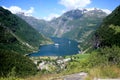 Geiranger Fiord Norway Royalty Free Stock Photo