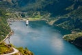 Geiranger Fjord (Norway) Royalty Free Stock Photo