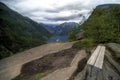 Geiranger fjord panorama