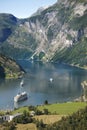 Geirangerfjord Royalty Free Stock Photo