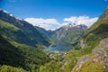 Geirangerfjord landscape, Norway