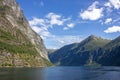 Geirangerfjorden in Norway Royalty Free Stock Photo
