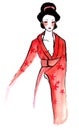 Geisha Royalty Free Stock Photo