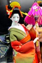 Geisha doll Royalty Free Stock Photo