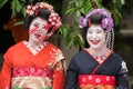 Geisha girls in Japan