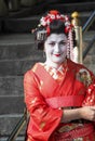 Geisha at Kiyomizu Temple