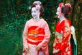 Geisha - Maiko in Gion District in Kyoto, Japan Royalty Free Stock Photo