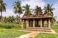 Gejjala Mandapa, Hampi, Karnataka, India Royalty Free Stock Photo