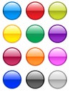 Gel Buttons / EPS Royalty Free Stock Photo