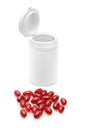 Gel capsules Royalty Free Stock Photo