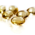 Gel Capsules Isolated Royalty Free Stock Photo