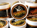 Gel for male styling - SuaVecito. SuaVecito pomade strong firme hold. trendy barbershop styling