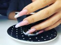 Gel nails Royalty Free Stock Photo