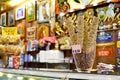 Gelateria in Verona. A popular restaurant with snacks. Royalty Free Stock Photo