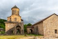 Gelati Monastery belfry bell tower, medieval monastic complex near Kutaisi, Georgia Royalty Free Stock Photo