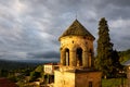 Gelati Monastery belfry bell tower, medieval monastic complex near Kutaisi, Georgia Royalty Free Stock Photo