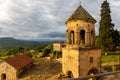 Gelati Monastery belfry bell tower, medieval monastic complex near Kutaisi, Georgia. Royalty Free Stock Photo