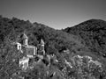 The old orthodox Gelati Monastery in Georgia Royalty Free Stock Photo