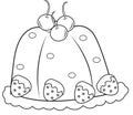 Gelatin coloring page