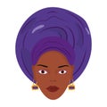 gele purple turban yoruba culture