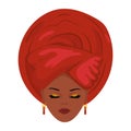 gele red turban yoruba culture