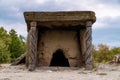 Gelendzhik district, ancient dolmens in the valley of the river Zhane.