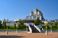 St. Andrew Cathedral square in Gelendzhik city