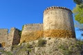 Gelida Castle in the province of Barcelona Royalty Free Stock Photo