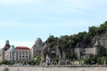 Gellert hill Budapest cityscape Royalty Free Stock Photo
