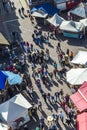 People enjoy the 24th Barbarossamarkt festival