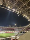 Beautiful View in Bung Karno Stadium Royalty Free Stock Photo