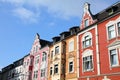 Gelsenkirchen residential street Royalty Free Stock Photo