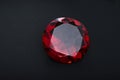 Gem in Black Royalty Free Stock Photo